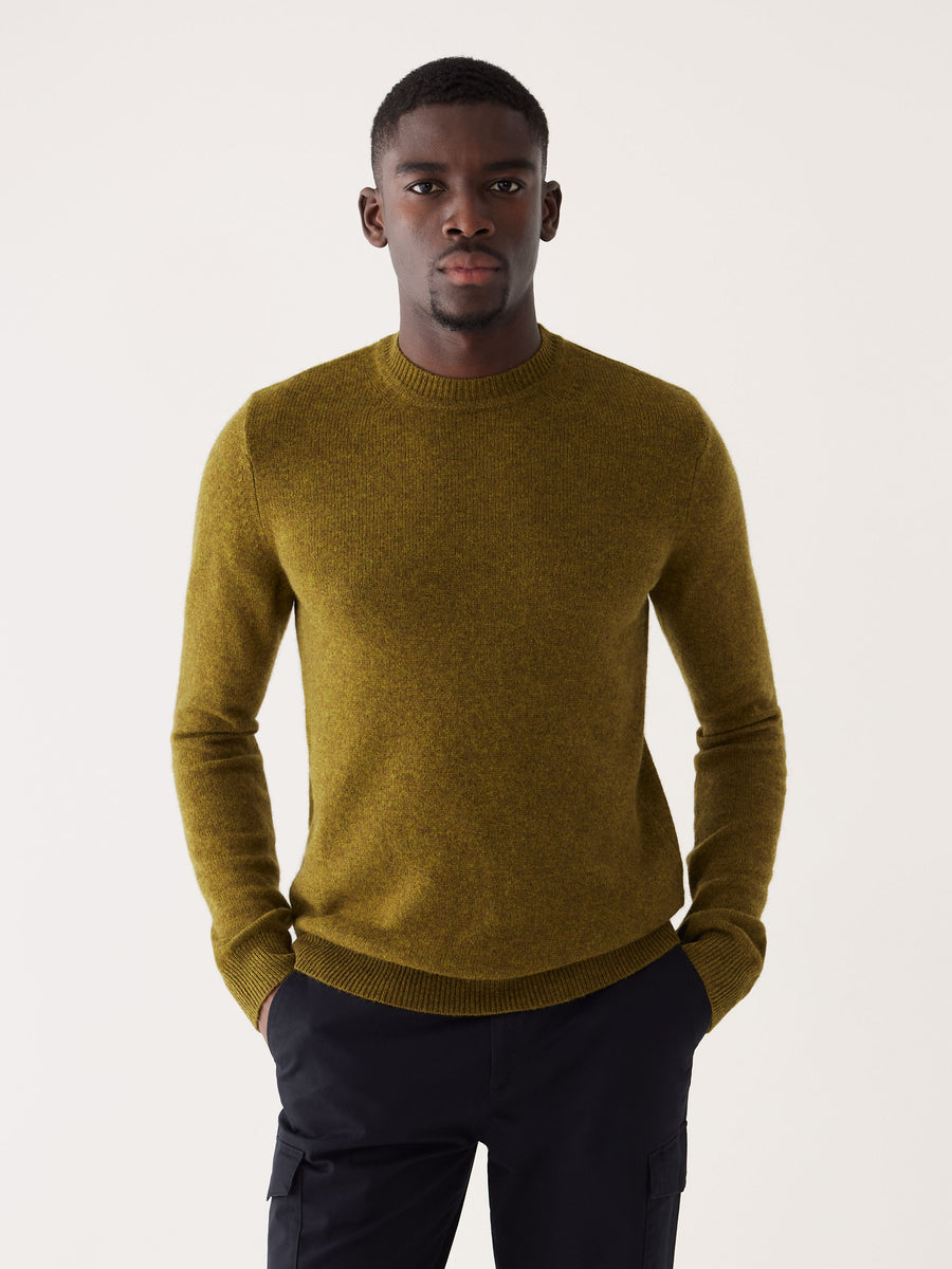 The Yak Wool Crewneck Sweater in Olive – Frank And Oak USA