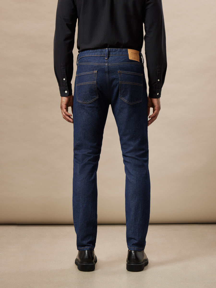 The Hugo Skinny Jean in Navy – Frank And Oak USA