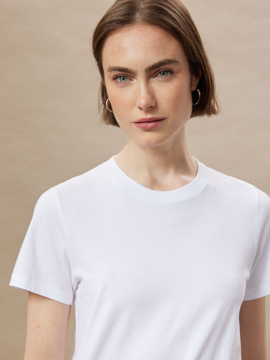 The Essential T-Shirt in Bright White – Frank And Oak Canada