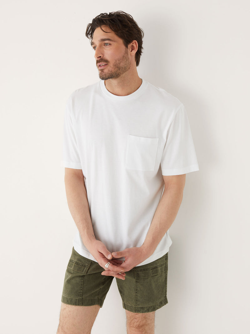 The Fluid Boxy T-shirt in Bright White – Frank And Oak USA