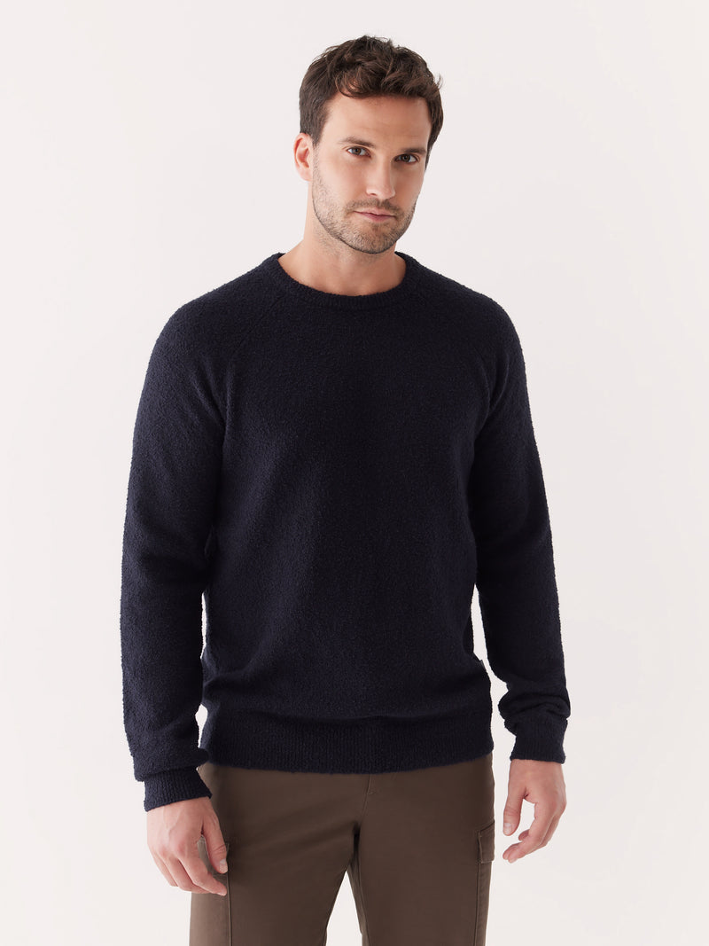 The Boucle Seawool® Sweater in Dark Blue – Frank And Oak USA