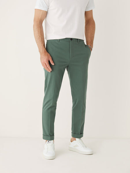 The Colin Tapered Fit Flex Pant in Evergreen – Frank And Oak USA