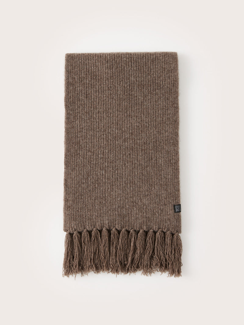 The Yak Wool Scarf in Dark Taupe – Frank And Oak USA