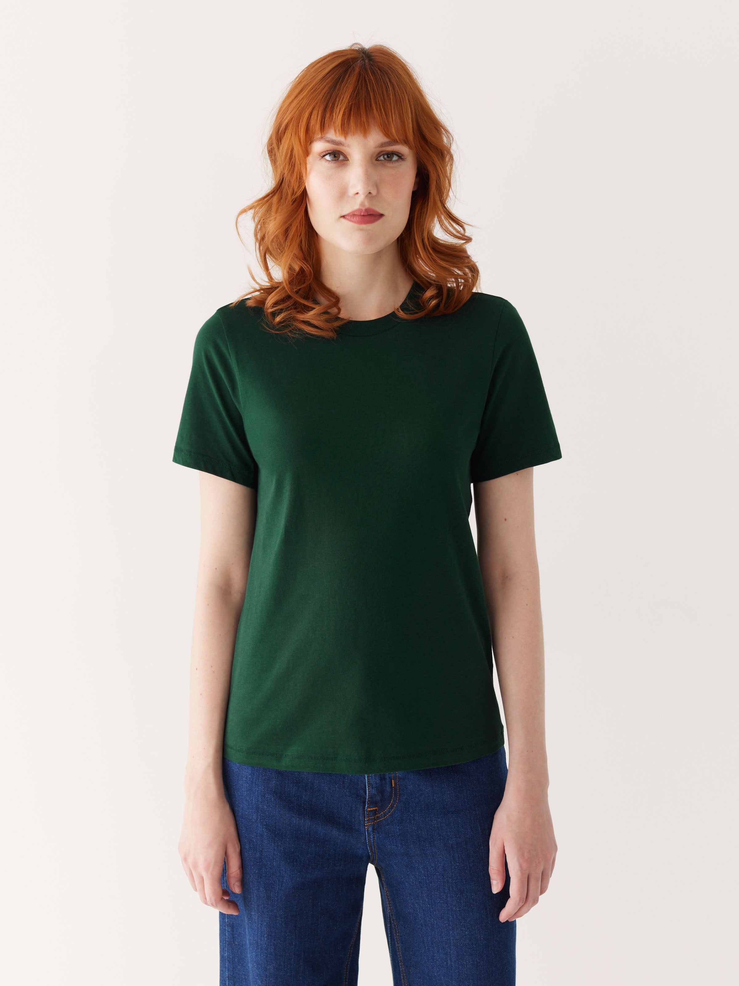 The Essential T-Shirt in Forest Green