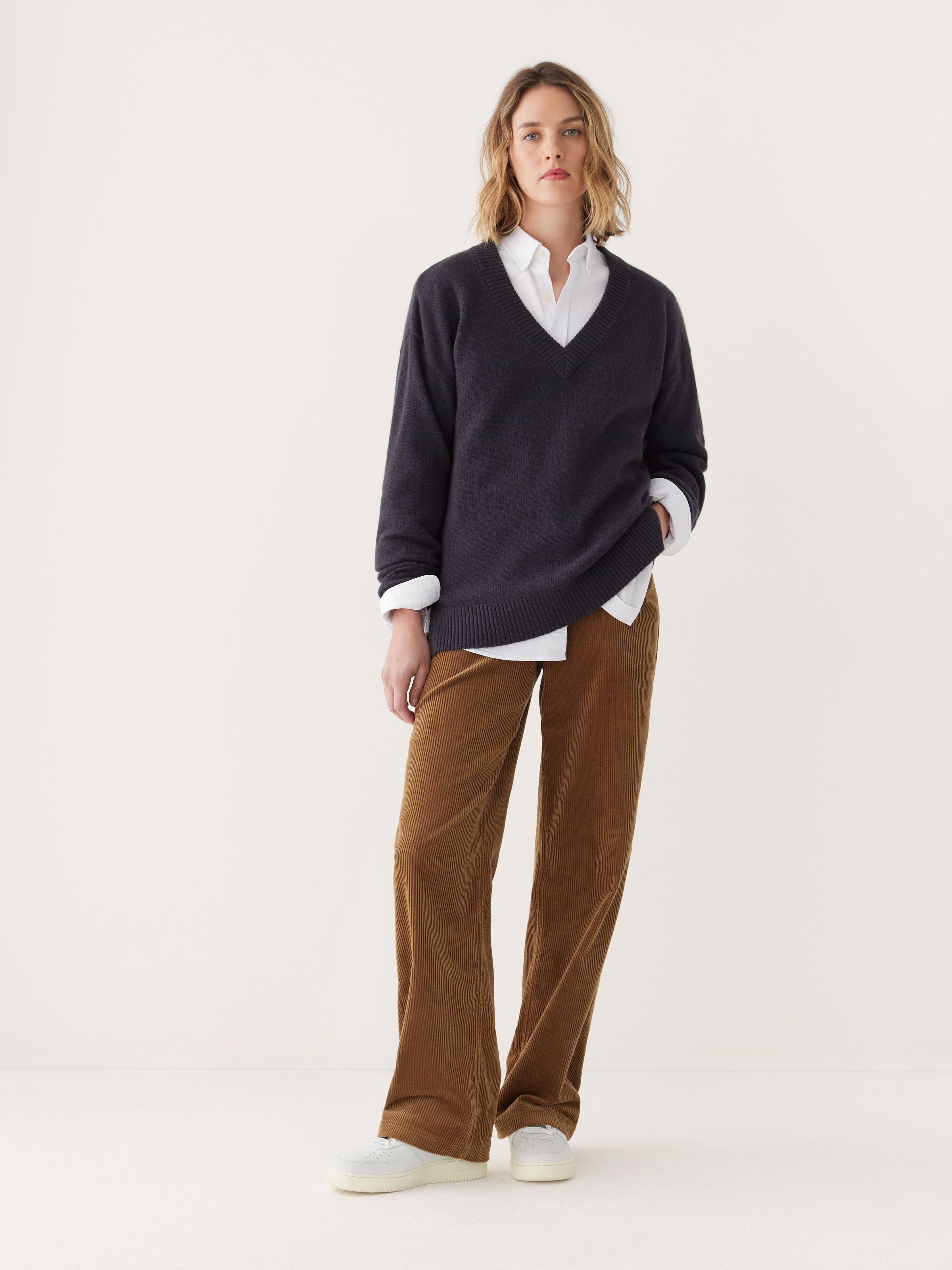 The Yak Wool Tunic Sweater in Navy – Frank And Oak USA