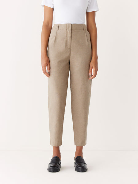 The Amelia Balloon Fit Pant in Light Brown – Frank And Oak USA