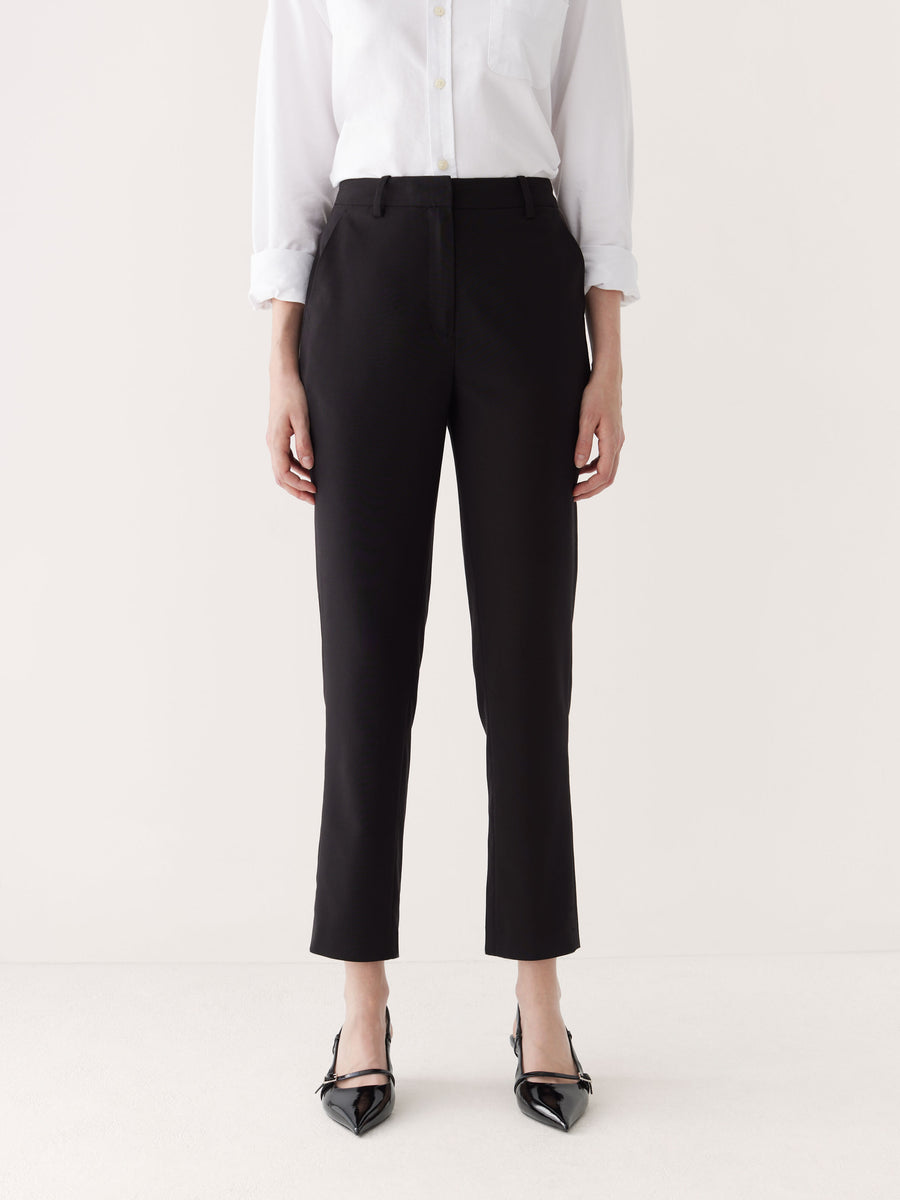 The Eleanor Slim Pant in Black – Frank And Oak USA