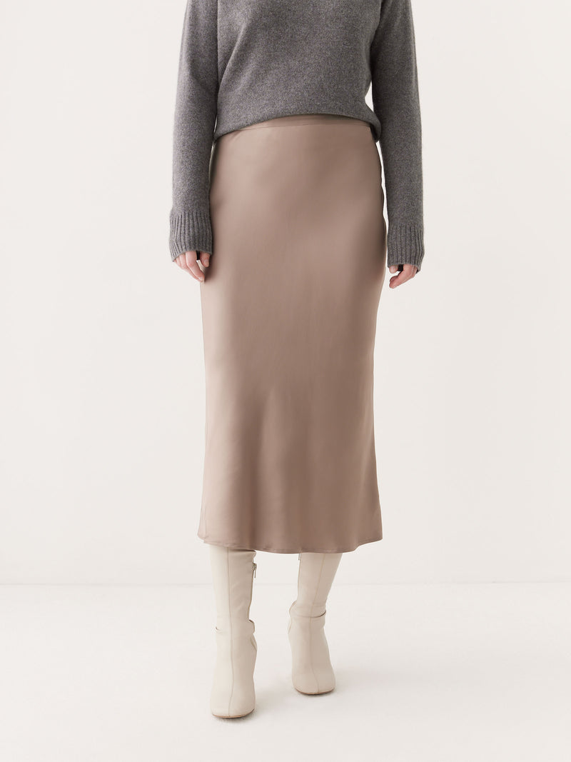 Women's Pencil Fashion Designer Work Pants (Plus Size) - Oatmeal gray / S