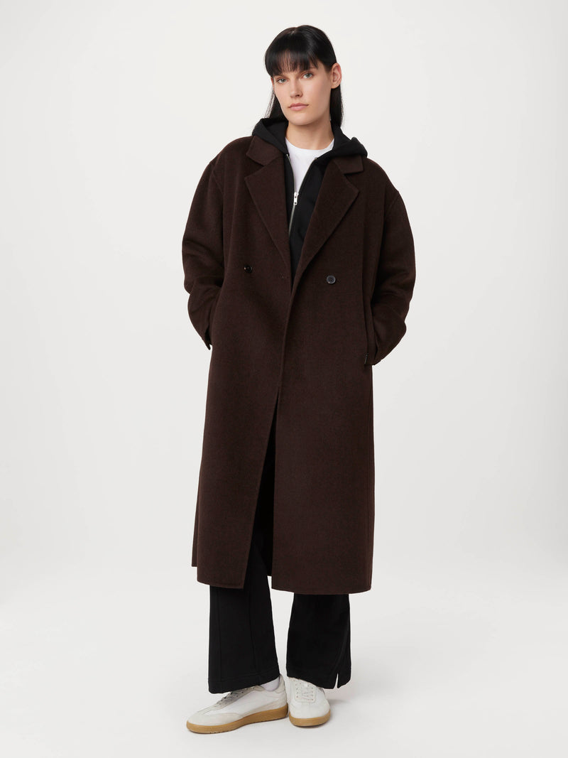 Frank and oak wool coat on sale