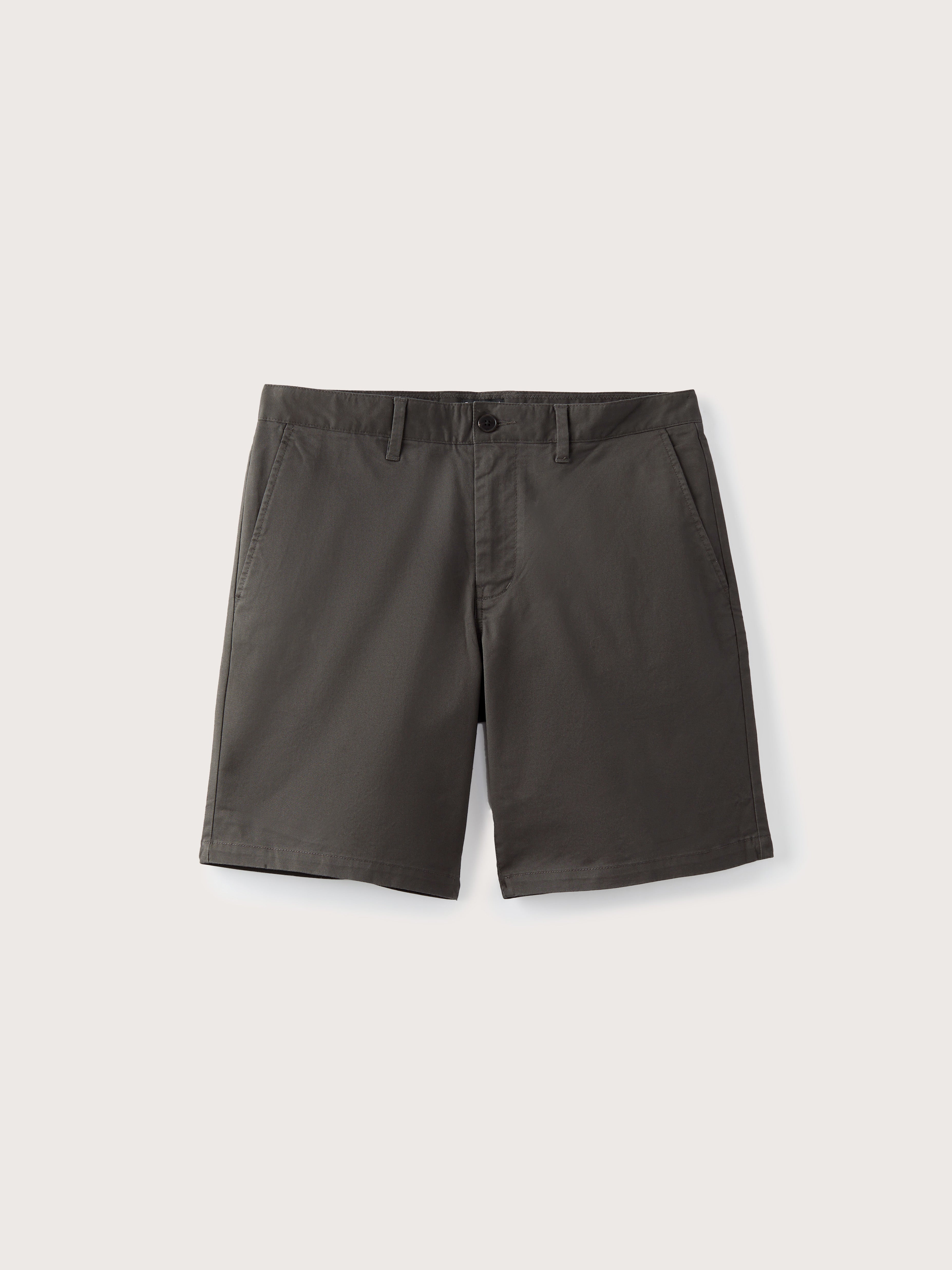 The Slim Fit Brunswick Chino 9in Short in Iron Grey – Frank And